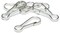 CousinDIY Jewelry Basics Metal Findings 50/Pkg-Silver Lanyard Hooks